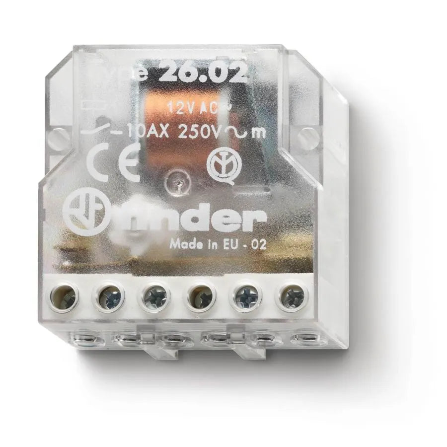Telerruptor electromecánico desviador de 4 secuencias 24VCA 2NA 10A 250V Panel