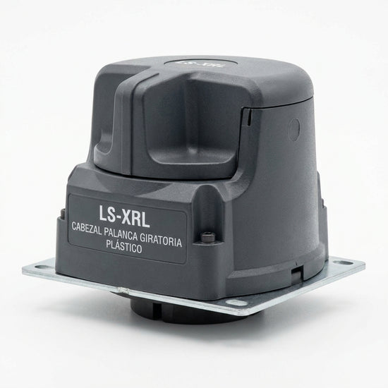 LS-XRL Cabezal palanca giratoria plástico usar con LS(M)