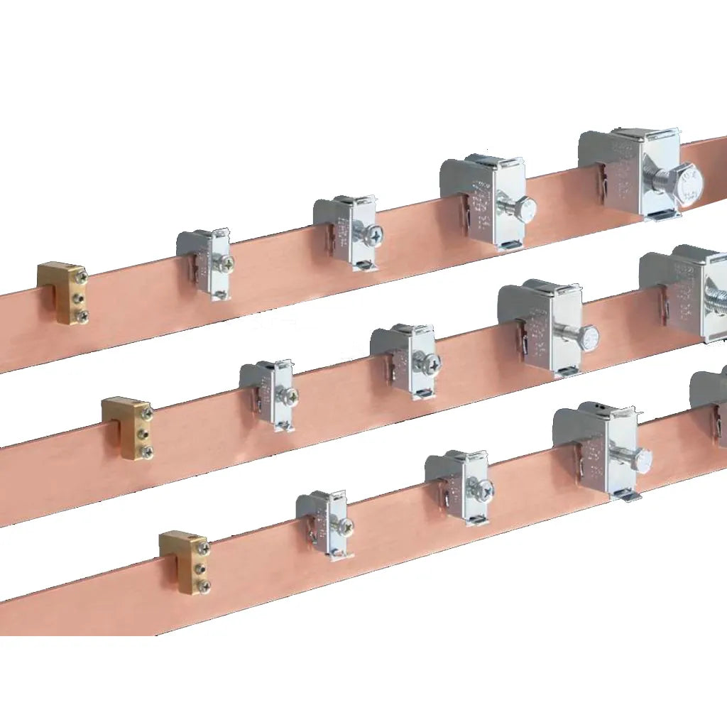 SV Bornes de conexión de chapa de acero para barra de 10Wmm 16-50mm²  15pz