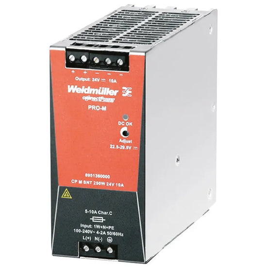 PRO M Fuente de alimentación trifasica 3×320-575VCA Output 250W 24VCD 10A