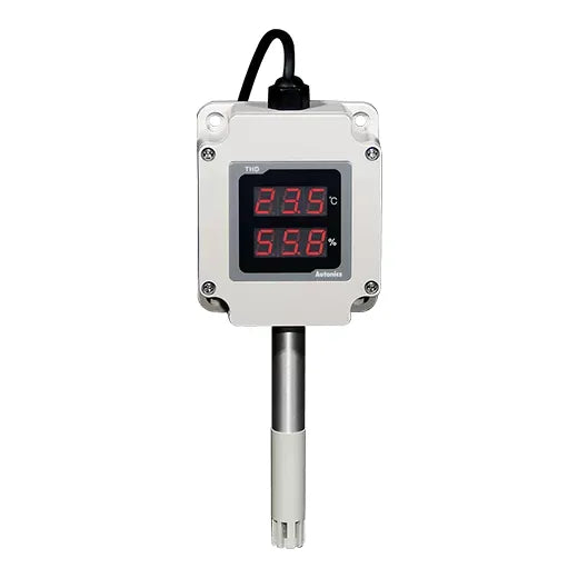 THD-WD1-T Transductor temp/hum RS485 Modbus LED 3 dig 24VDC 100mm IP65
