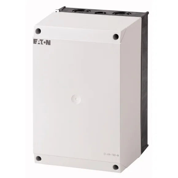 CI-K4-160-M Caja aislada con placa de montaje 240Hx160Wx160D Montaje panel IP65