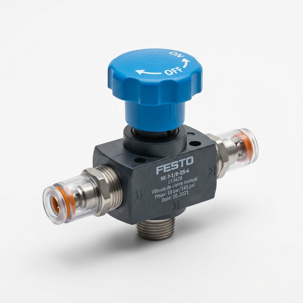 FESTO HE-3-1/8-QS-6