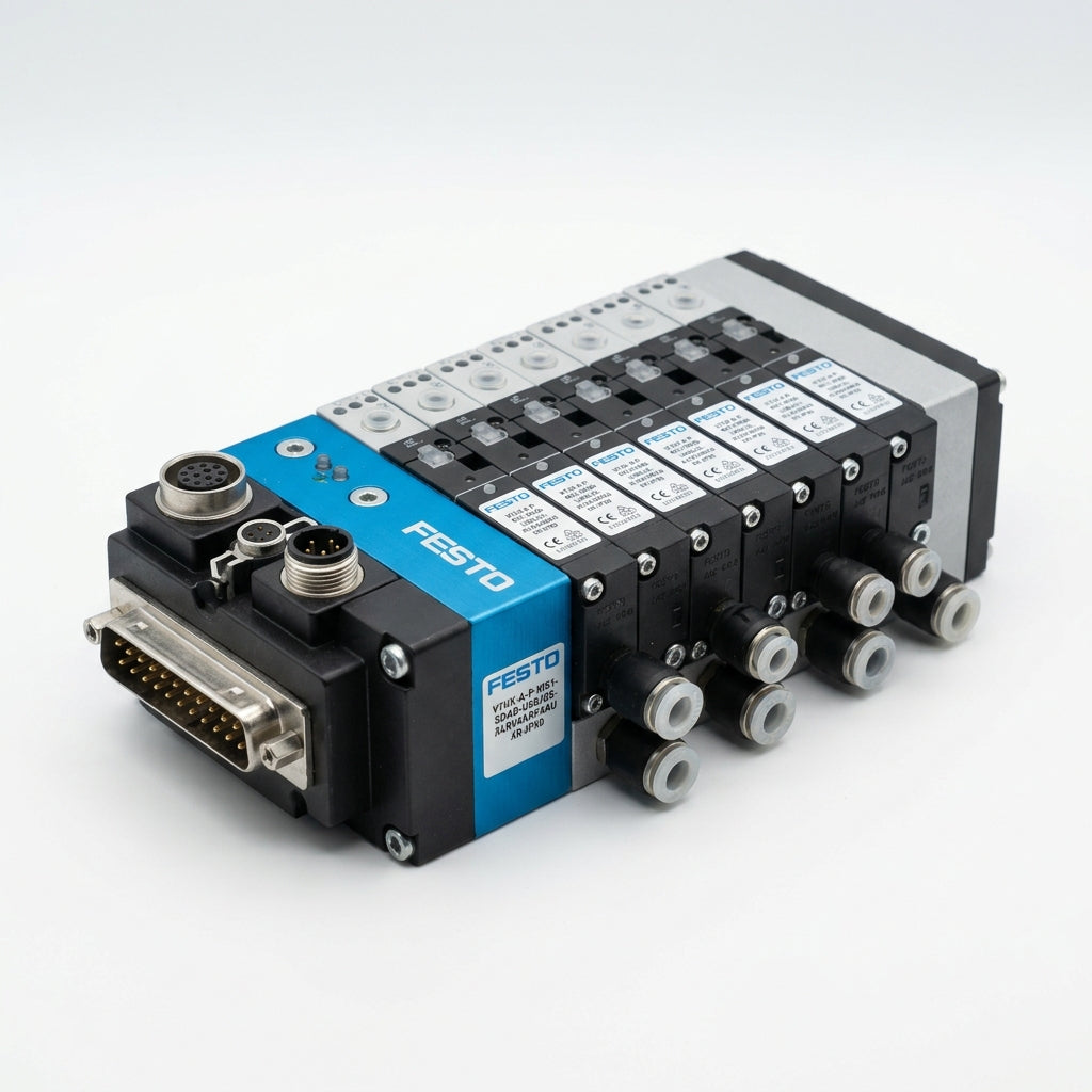 FESTO VTUX-A-P-MS1-SDAB-US8JUS-XLRV4ARV4AUXR-IPX0