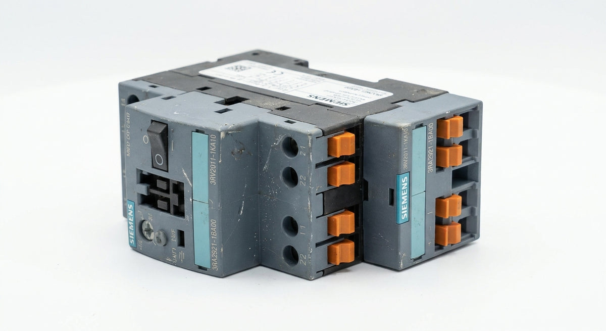 SIEMENS 3RV2011-1KA10 CON 3RA2921-1BA00