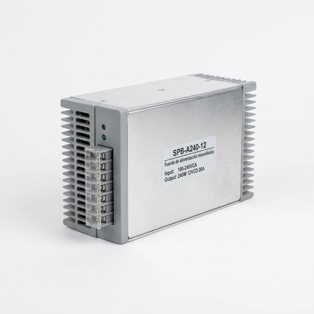 SPB-A240-12 Fuente de alimentación monofásica 100-240VCA Output 240W 12VCD 20A