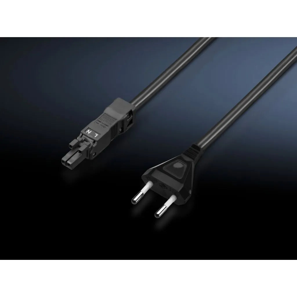 DK Cable de conexión de 2 metros con euroconector EN 50075 negro para 7859.000 1