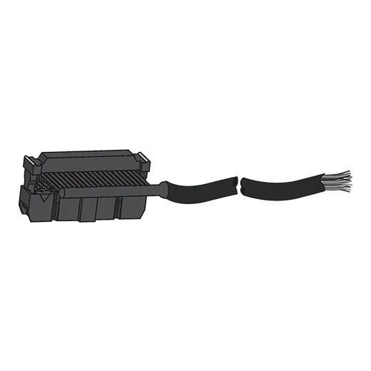 CJ-HP20-VP010-L Cable I/O con conector macho izquierdo Hirose 20P 20 hilos 1mt