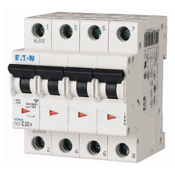 FAZ-B40/4 xEfect Interruptor termomagnético (ITM) 4P 40A 10kA Curva B