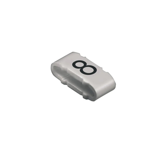 CLI M 2-4 GR/SW 8 MP Manguitos para soportes identificadores -8- Gris 100Pz