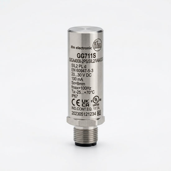 IFM	GG711S GIGA4008-2PS/SIL2/V4A/US SENSOR INDUCTIVO DE SEGURIDAD