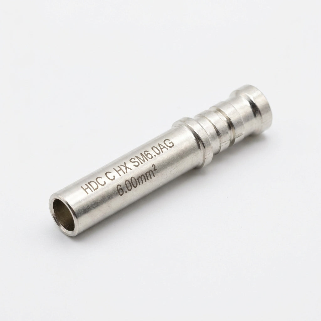 HDC C HX SM6.0AG Pin macho para crimpar 6.00mm² Plata