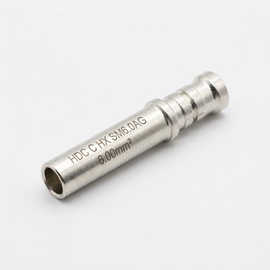 HDC C HX SM6.0AG Pin macho para crimpar 6.00mm² Plata