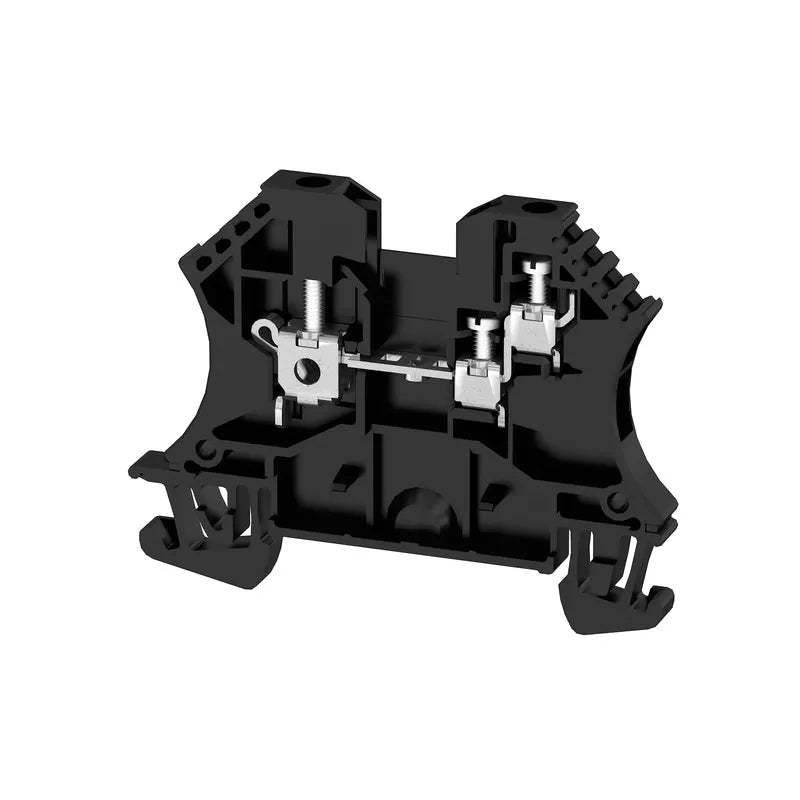 WDU 2.5/1.5/ZR SW Clema conexión doble-derecha negro 2.5/1.5mm² 26-14AWG 20A 800