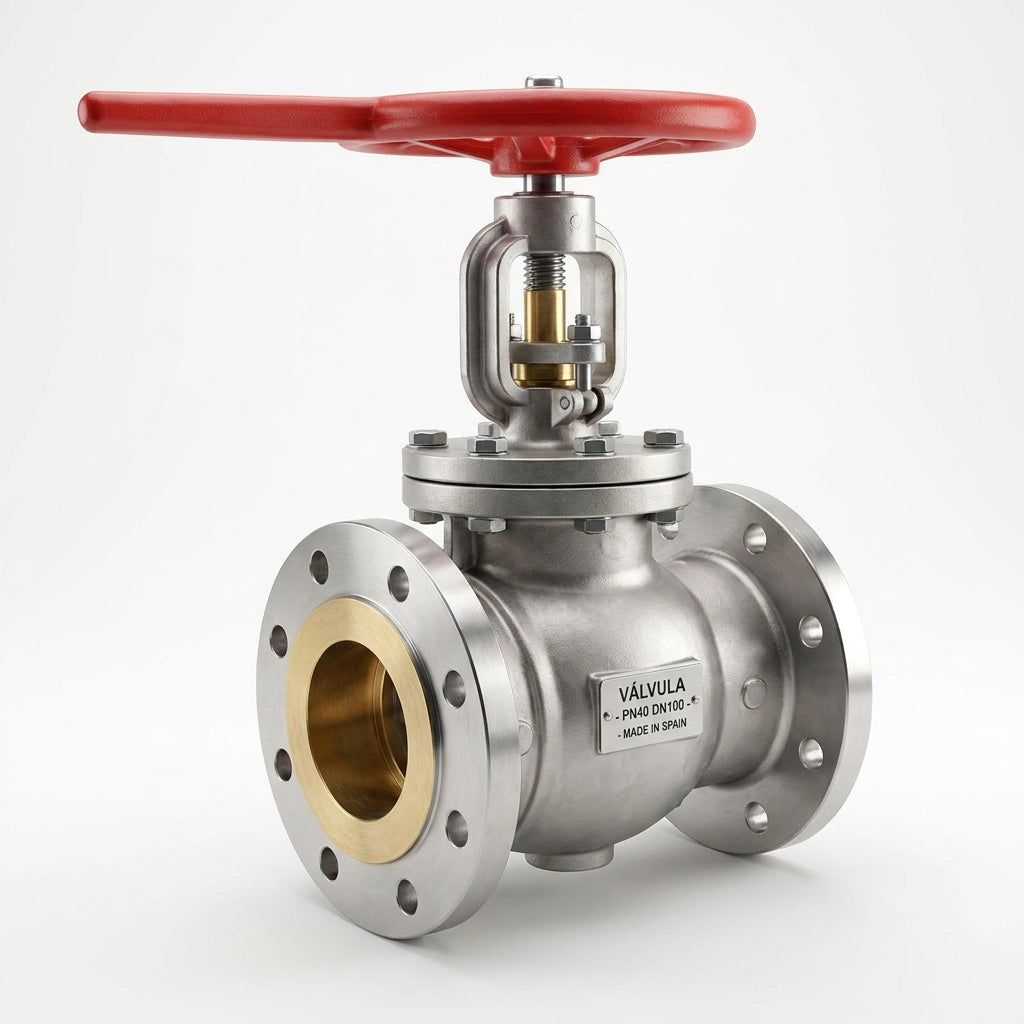 BIND Válvula automática de control de hierro dúctil, reductora y reguladora de presión 250 CWP RUD Fig. D224-RP de 4"