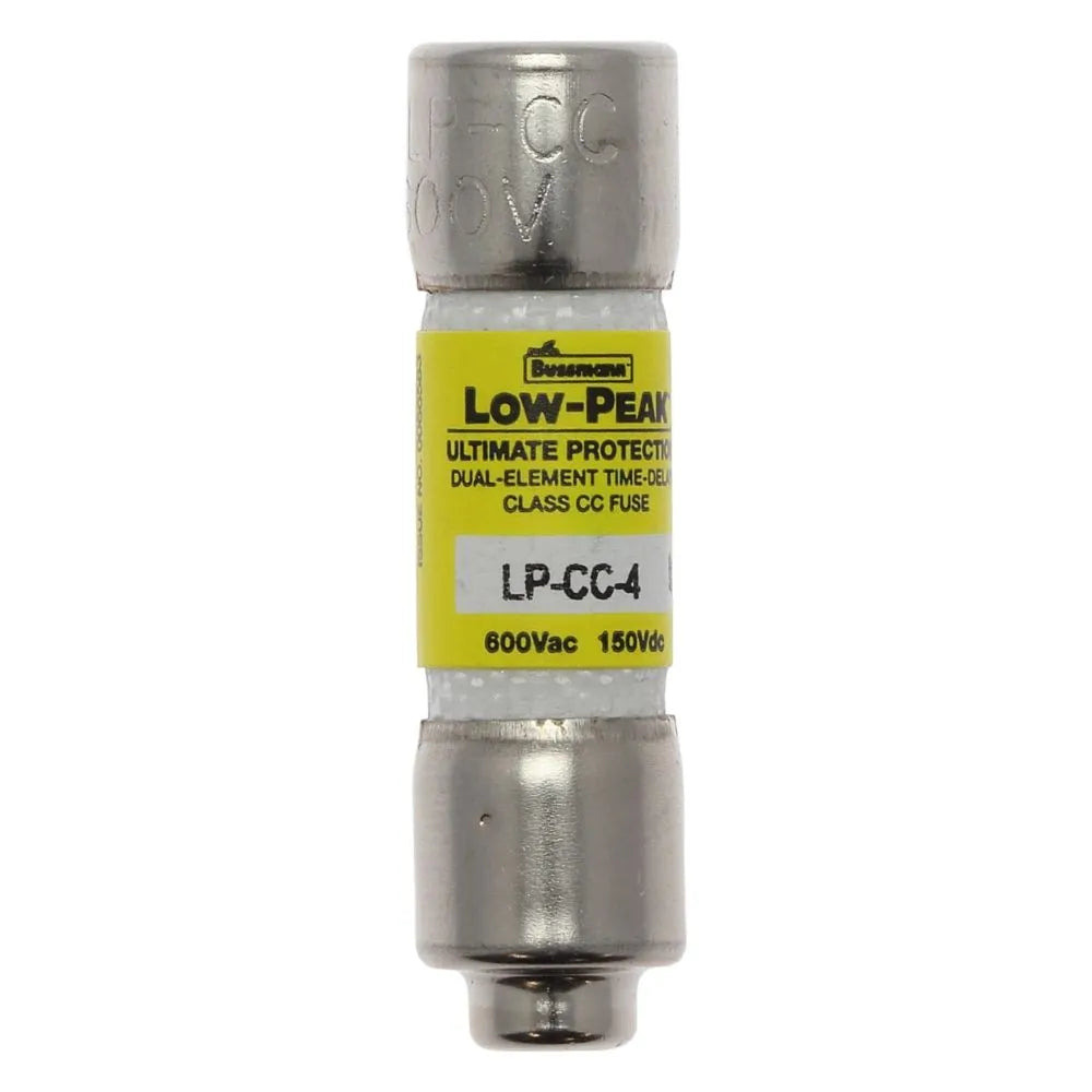 LOW PEAK FUSIBLE ACCION RETARDADA CLASE CC 10X38MM 4A 600VCA 200KA