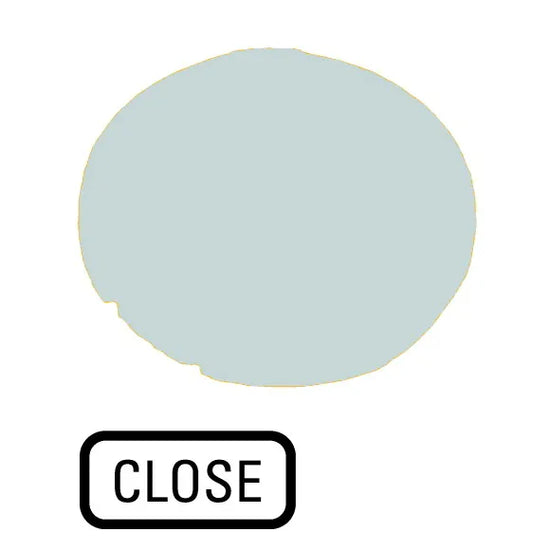 M22-XDL-W-GB2 RMQ-Titan Lente para Botón Diseño-Plano color Blanco -CLOSE-
