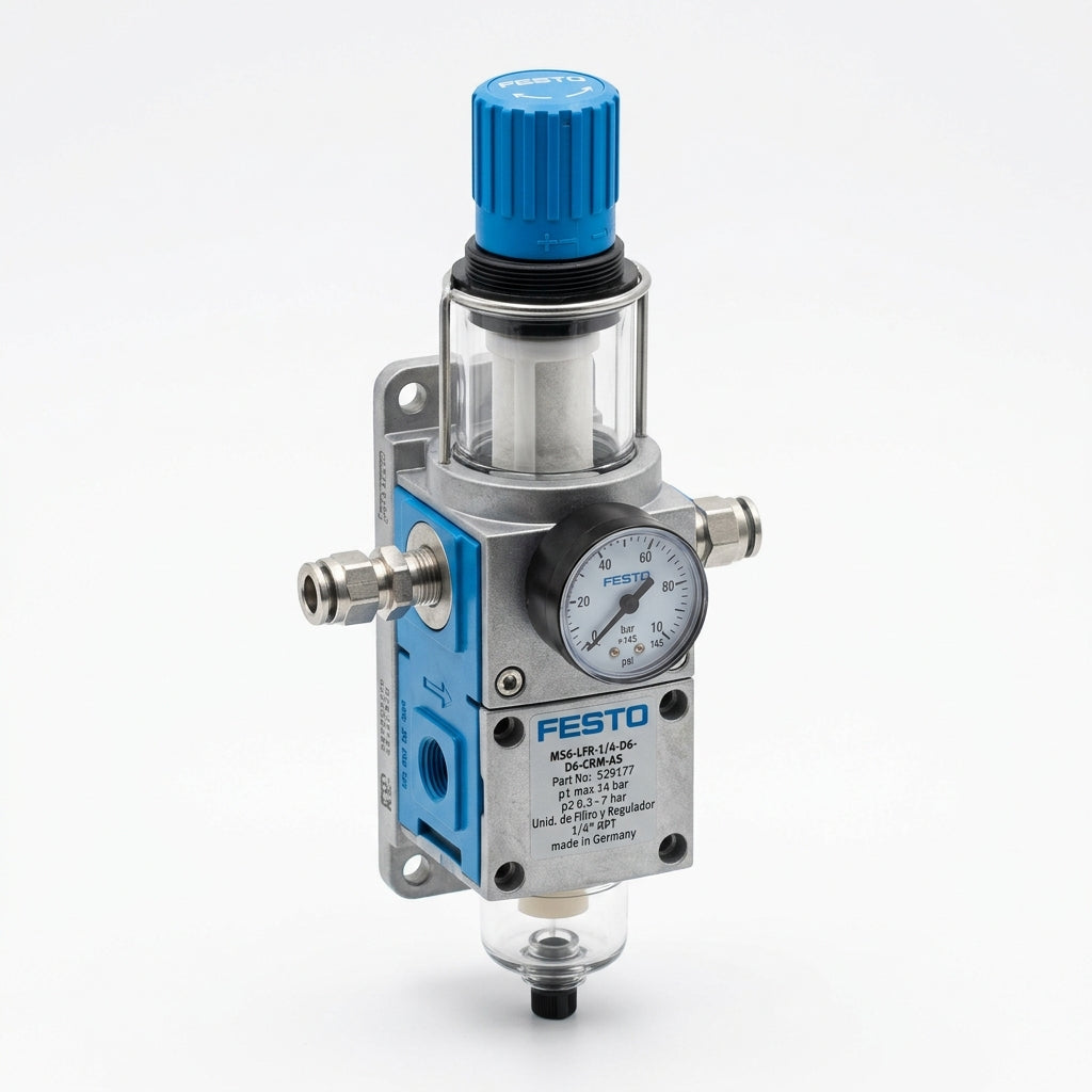 FESTO MS6-LFR-1/4-D6-CRM-AS