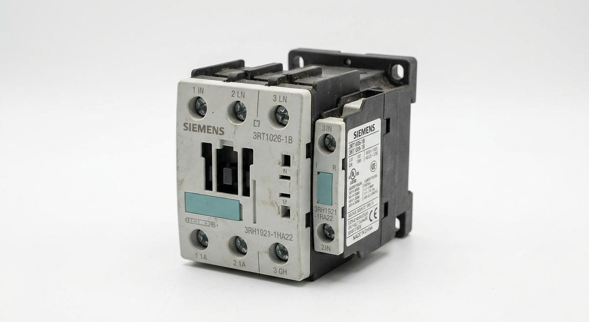 SIEMENS 3RT1026-1B + 3RH1921-1HA22 LOTE