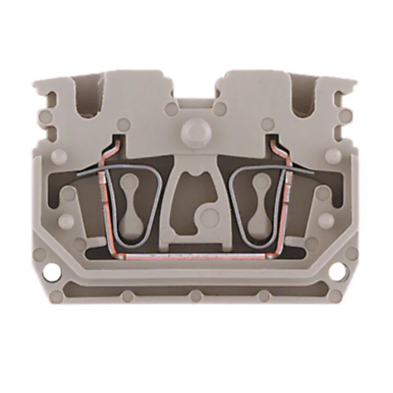 ZDUB 2.5-2/2AN/DM Clema compacta central 2.5mm² 26-12AWG 24A 800VCA Beige