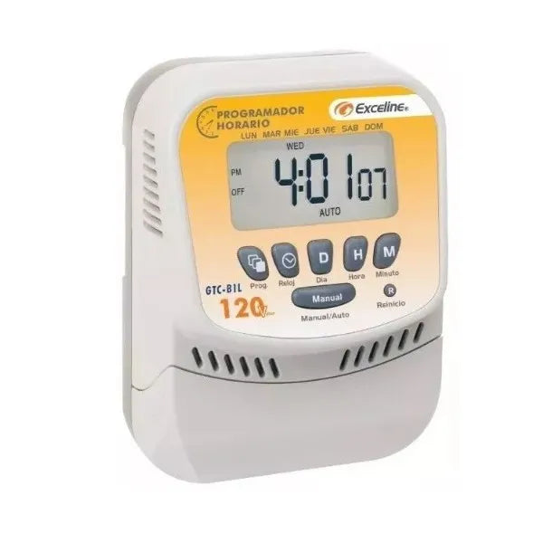 Programador equipos eléctricos 20A 1.5HP 120V
