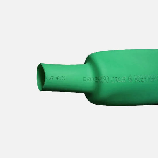 Tubo termocontráctil verde Contracción 2:1 4.5mm (3/16″) 16-12AWG