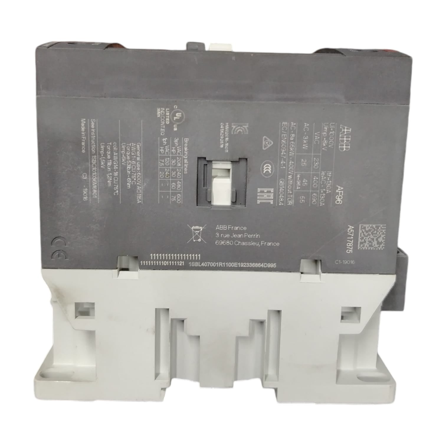 ABB	Af96-30-00-11 CONTACTOR TRIFÁSICO
