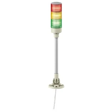 Harmony XVG Baliza LED 3 niveles R-N-V 24VCA/CC soporte plegable IP40