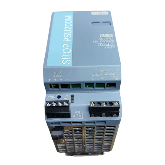 Siemens 6EP1333-3BA10 Sitop fuente de alimentación