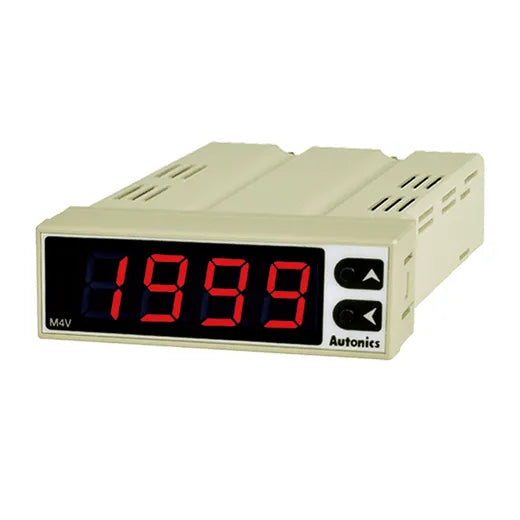 M4V Medidor de panel digital 75WX25Hmm 12-24VCD Indicador