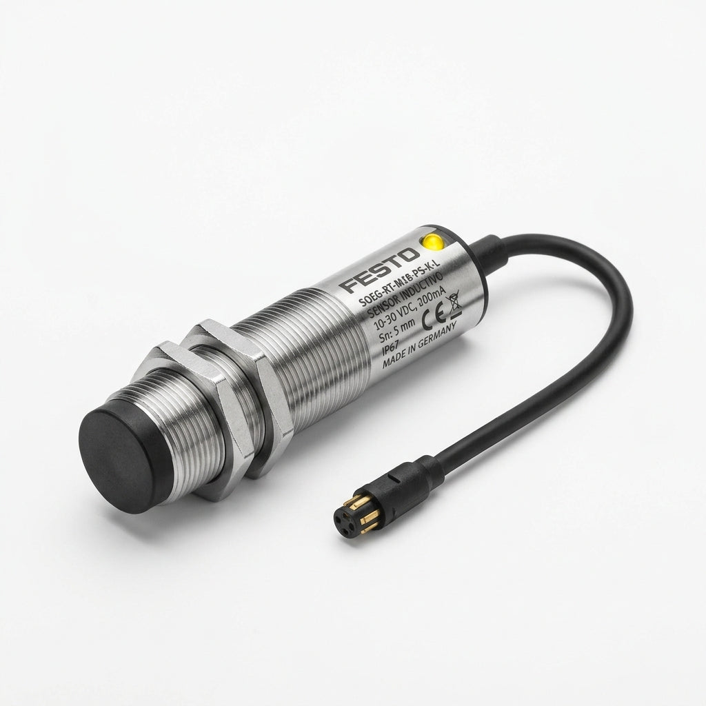 Festo SOEG-RT-M18-PS-K-L SENSOR INDUCTIVO