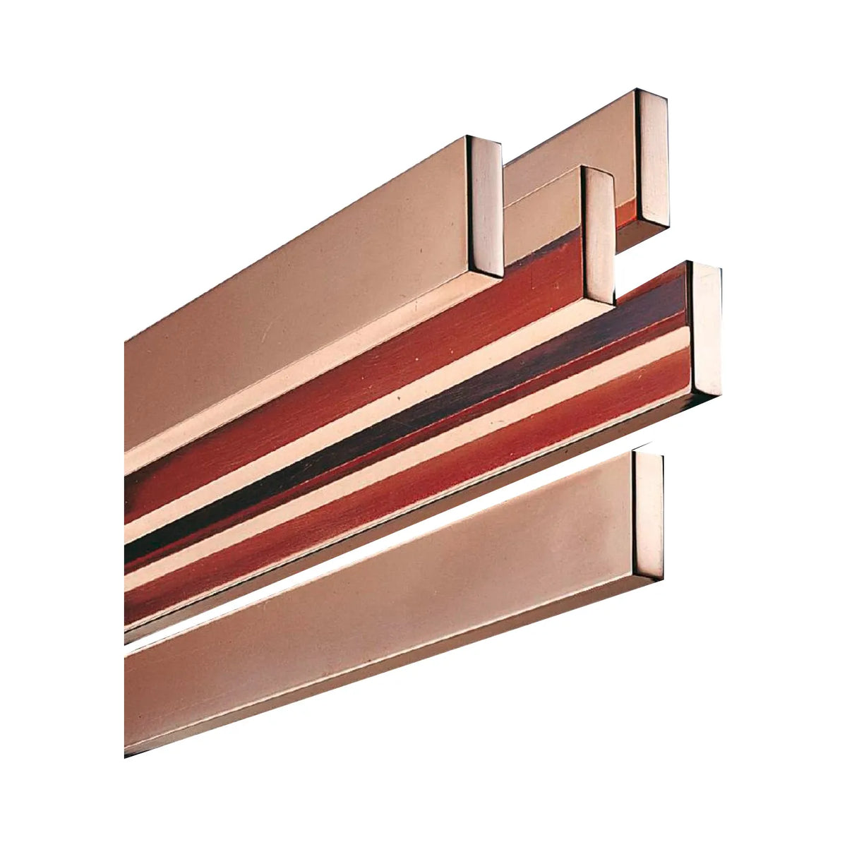 SV Barra colectora de E-Cu F30 1250A 30x10mm 2400Lmm 6 piezas