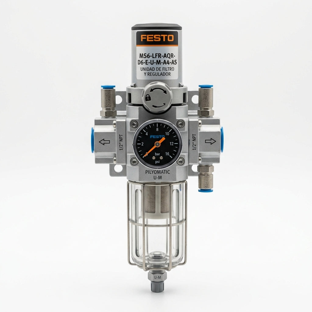 FESTO MS6-LFR-AQR-D6-E-U-M-A4-AS