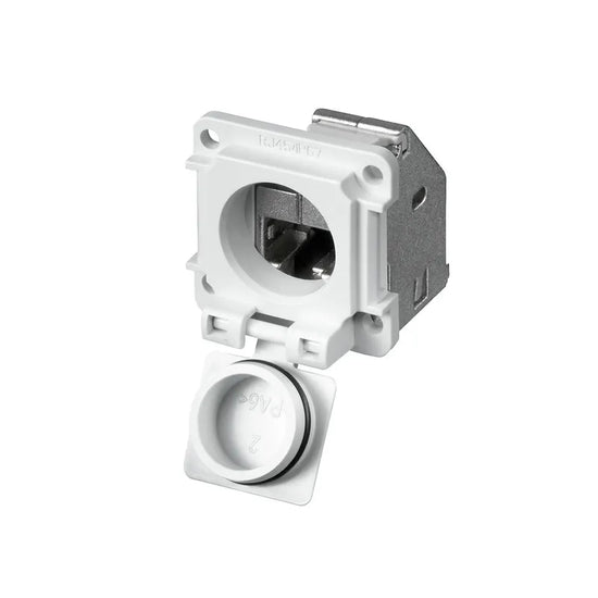 IE-XM-RJ45/RJ45-IP67 Pasamuros RJ45/RJ45 TIA-A/B hembra recto Con carcasa IP67