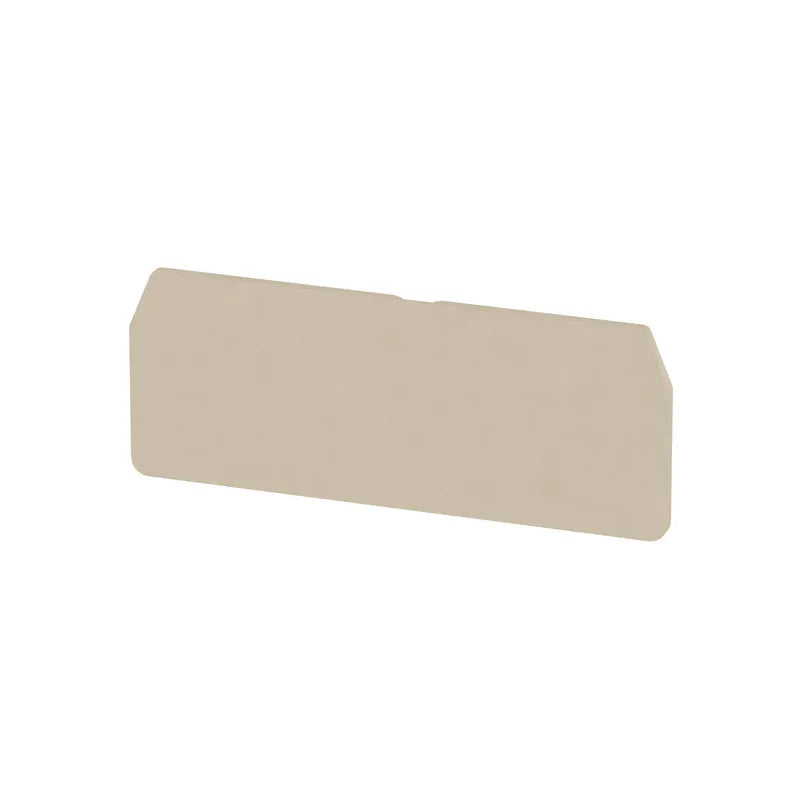 DIPL ZSI2.5/2 Placa distanciadora beige para clema ZSI2.5/2