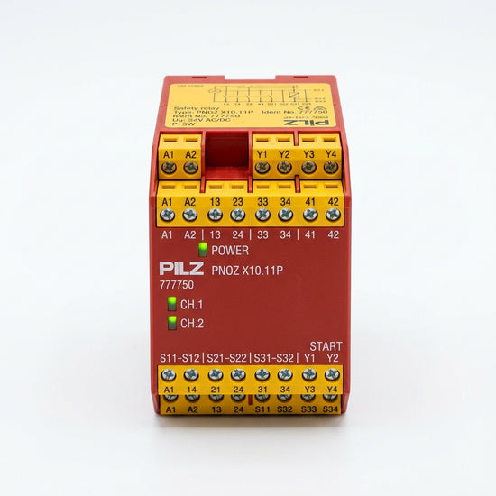 PILZ PNOZ X10.11P 777750 CON DETALLE Módulo de Seguridad