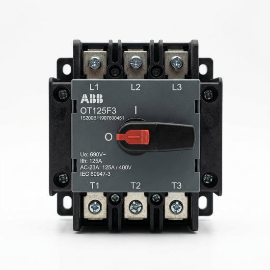 ABB	1S200B11907600451/OT125F3 Interruptor trifásico