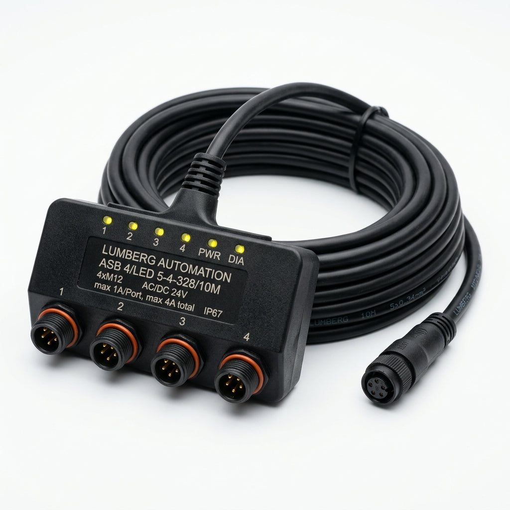 LUMBERG AUTOMATION ASB 4/LED 5-4-328/10M