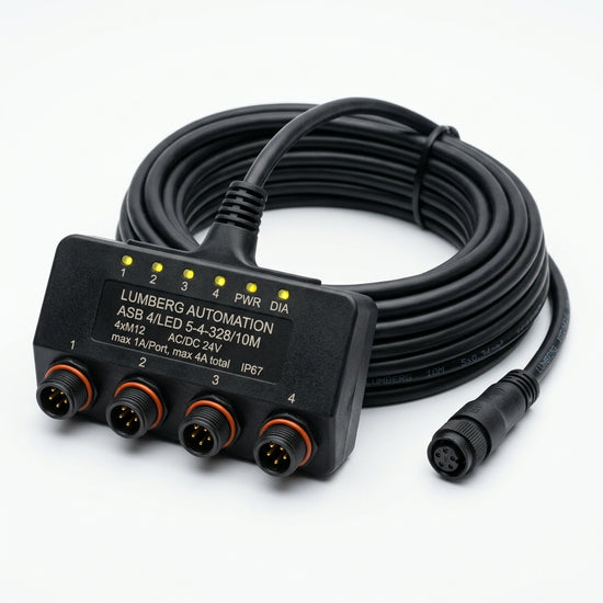 LUMBERG AUTOMATION ASB 4/LED 5-4-328/10M