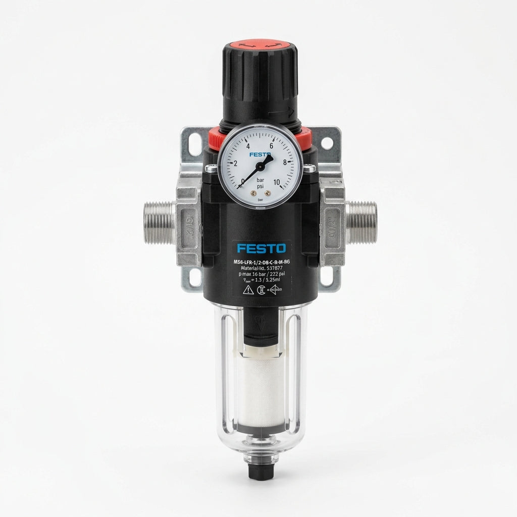 FESTO MS6-LFR-1/2-D8-C-R-M-RG