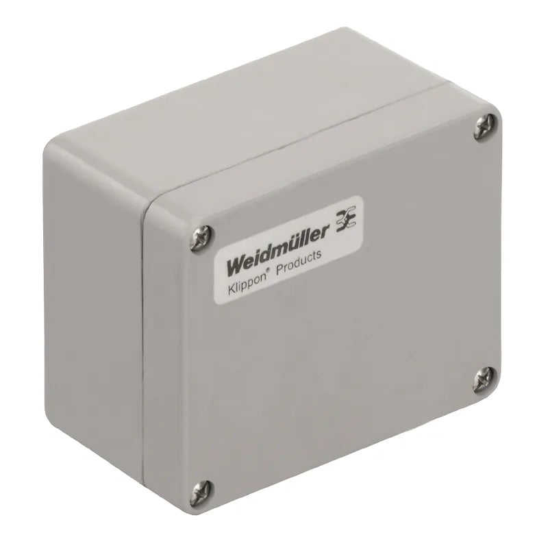 KLIPPON Caja de bornes de poliester 75Hx110Wx55Dmm IP66 RAL 7035 1 pieza