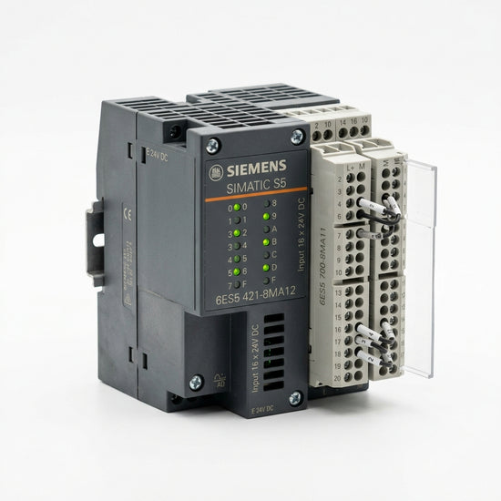 SIEMENS 6ES5 421-8MA12+6ES5 700-8MA11 MODULOS