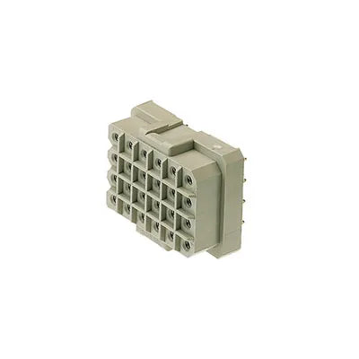 RSV 1.6 LB9 SN Conector hembra para PCB 9P Paso 7mm 180° Gris