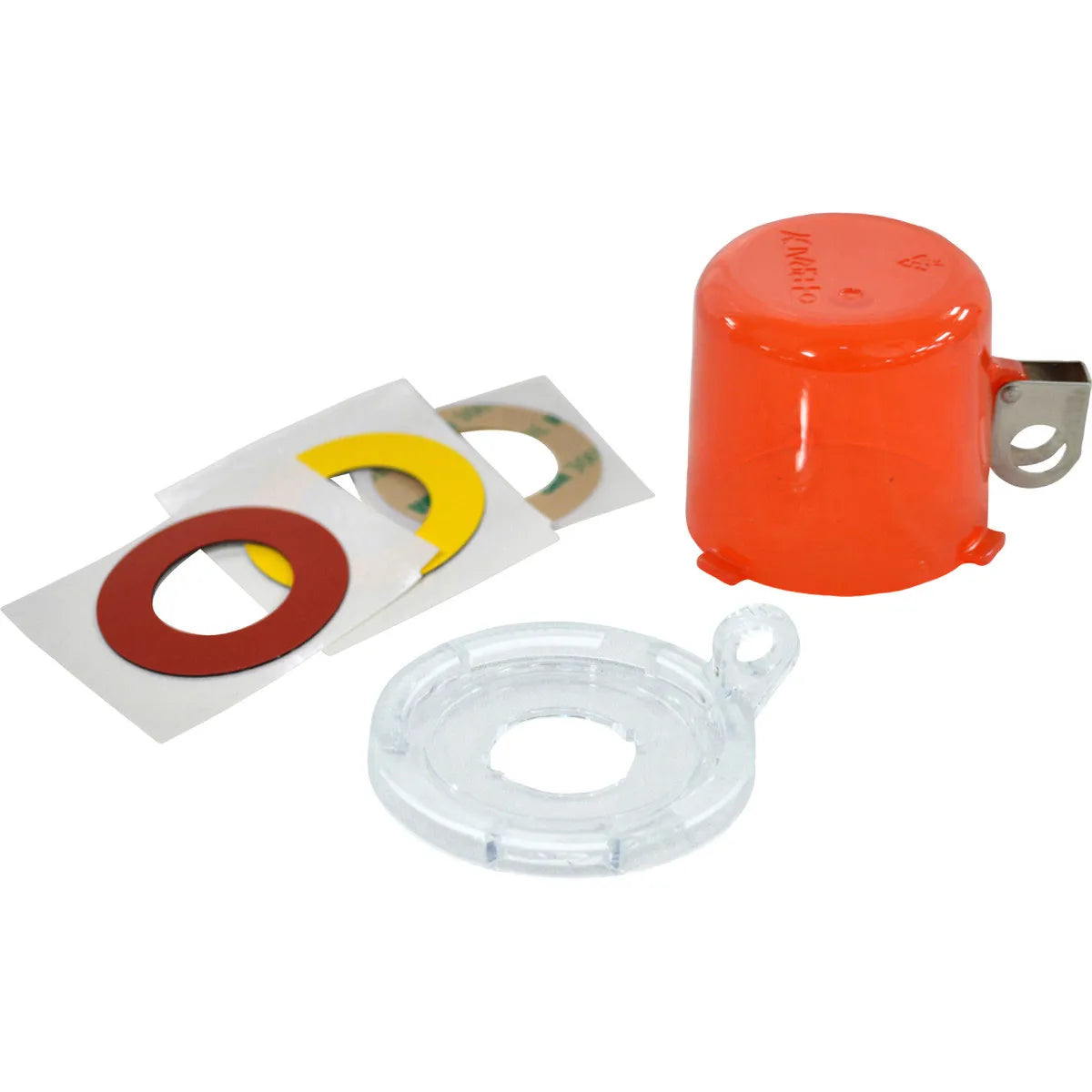 Cubierta de seguridad para boton para de emergencia 22mm