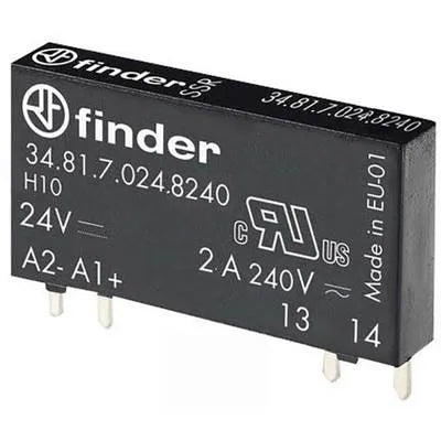 Relevador de estado solido ultra delgado 1NA 4 pines 2A Input 24VCD Output 240VC