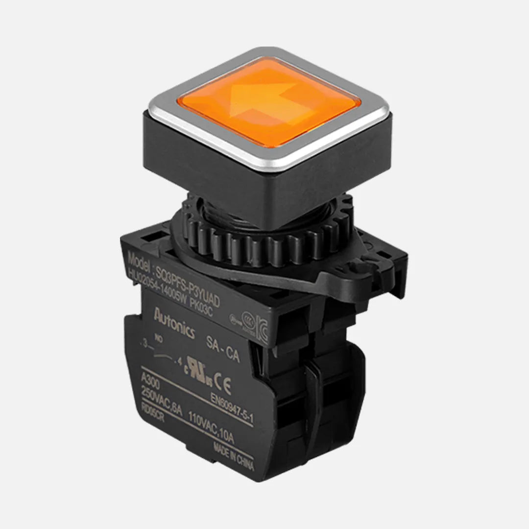 CUADR AMARI ARRI-ABAJ 30mm NA RAZ 12-24V