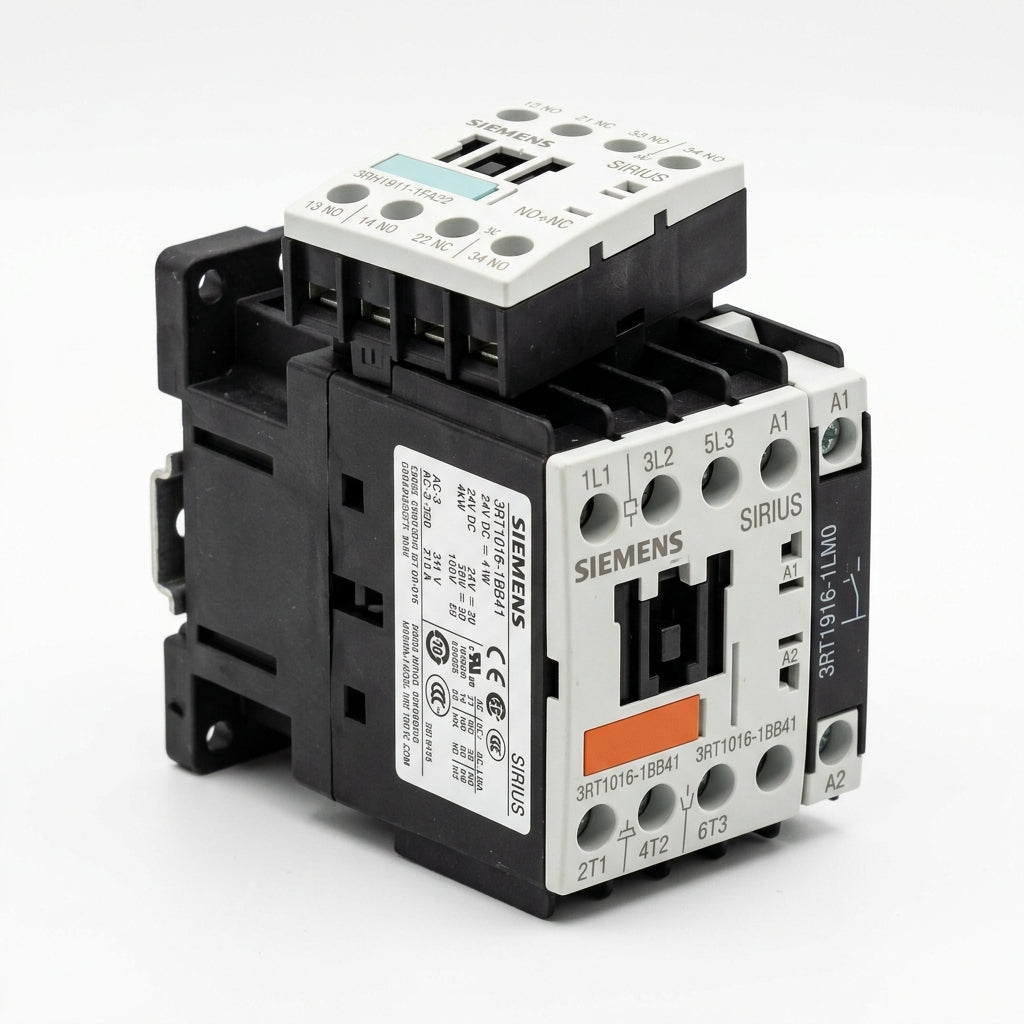 Siemens 3rt1016-1bb41+3rh1911-1fa22+3rt1916-1lm0