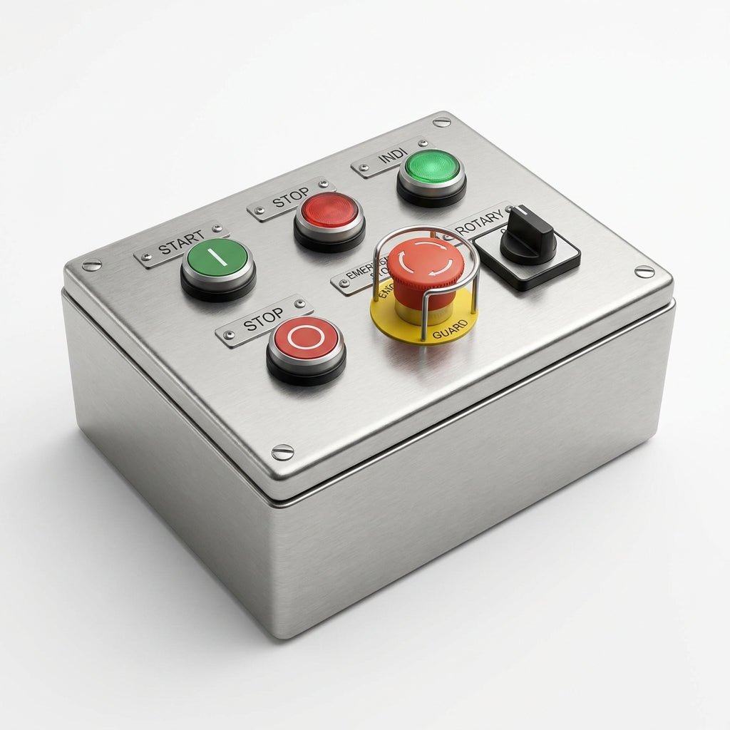 BIND 800H-4HZ4C  THERMOPLASTIC PUSH BUTTON STATION 4-HOLES  Ser B