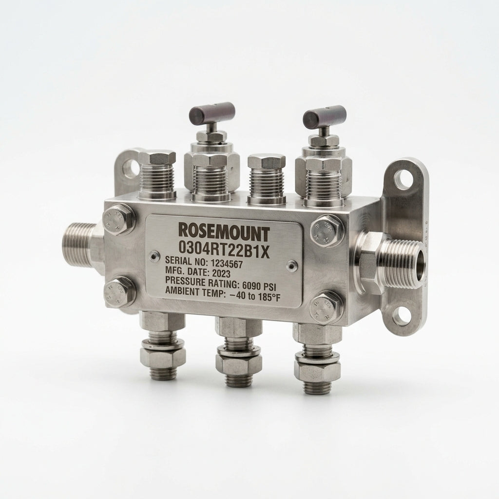 ROSEMOUT 0304RT22B1X MANIFOLD PARA TRANSMISORES