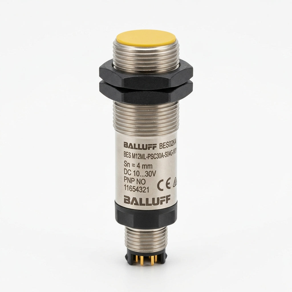 BALLUFF BES02K4 BES M12ML-PSC30A-S04G-W01 Sensor inductivo